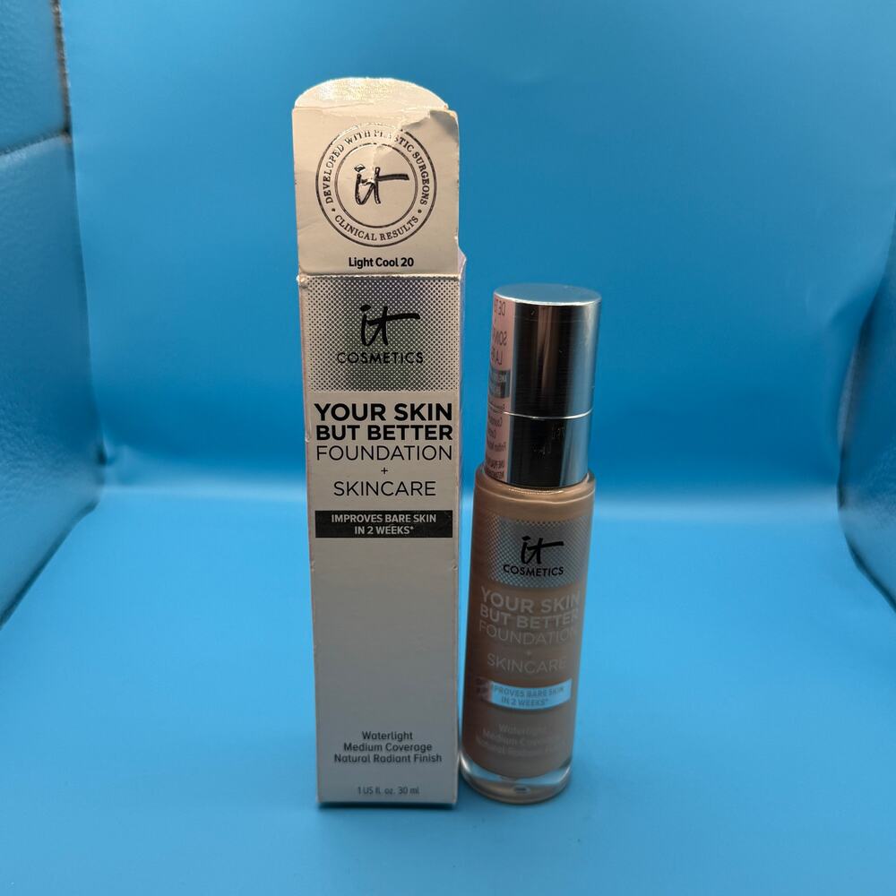 It Cosmetics Your Skin But Better Foundation Light Cool 20 - Picture 2 of 3